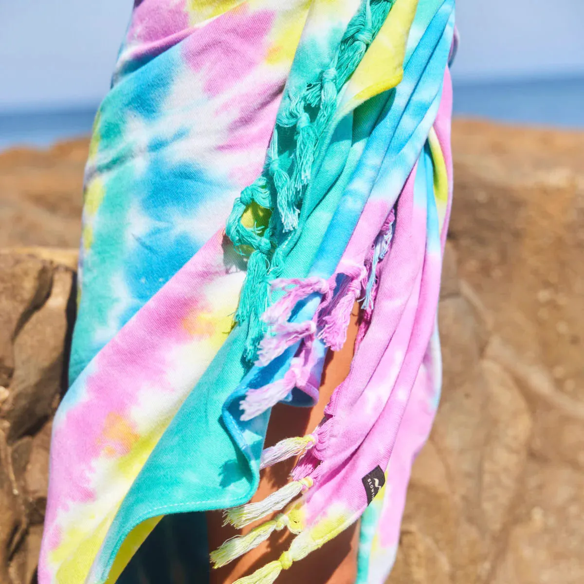 Slowtide Willow Turkish Towel  - Ring Dye