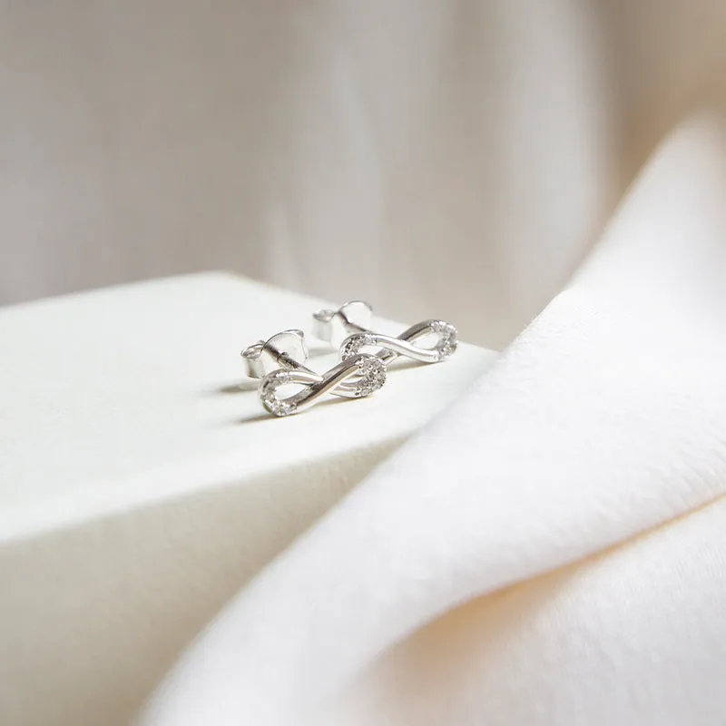 Sparkle Infinity Studs