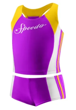 SPEEDO Infinity Splice with Boyshort 2-PC (4-6x)