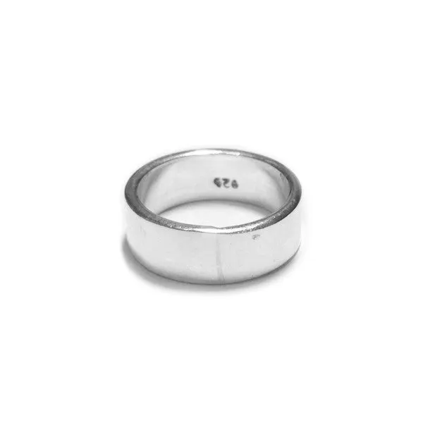 Sterling Silver Solid Band "MiDi" Ring