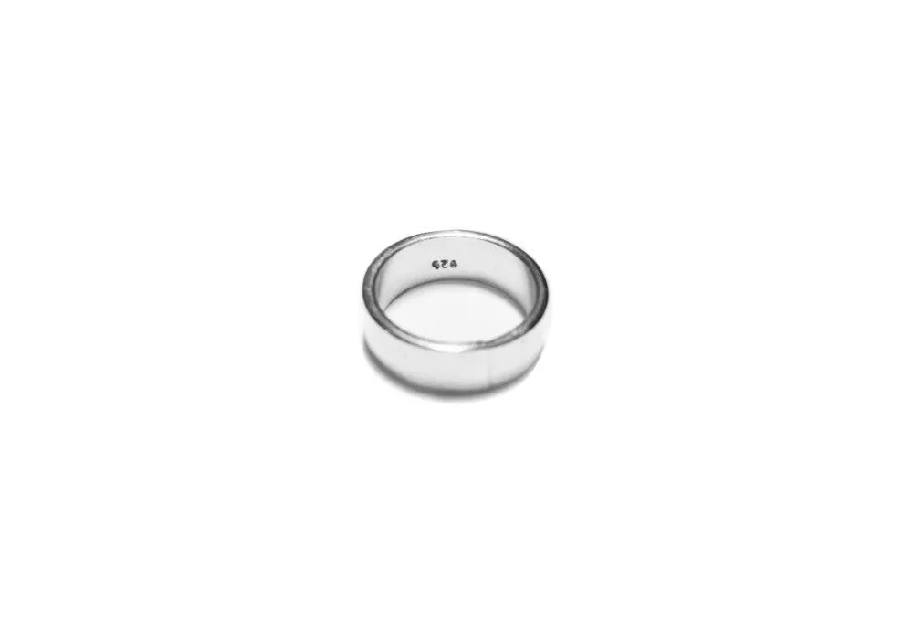 Sterling Silver Solid Band "MiDi" Ring