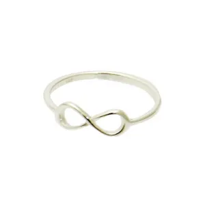 Sterling Silver Thin Infinity Ring