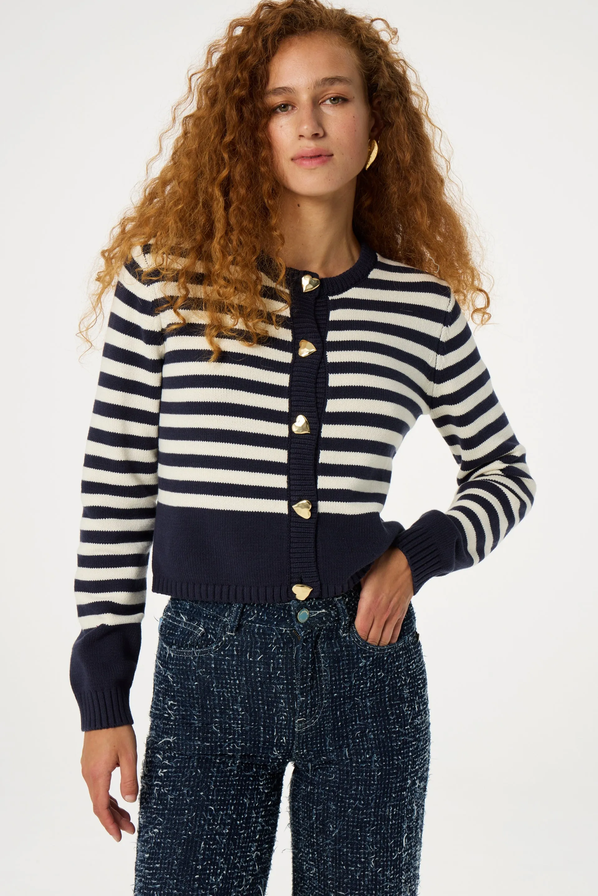 Stine Cardigan - Navy