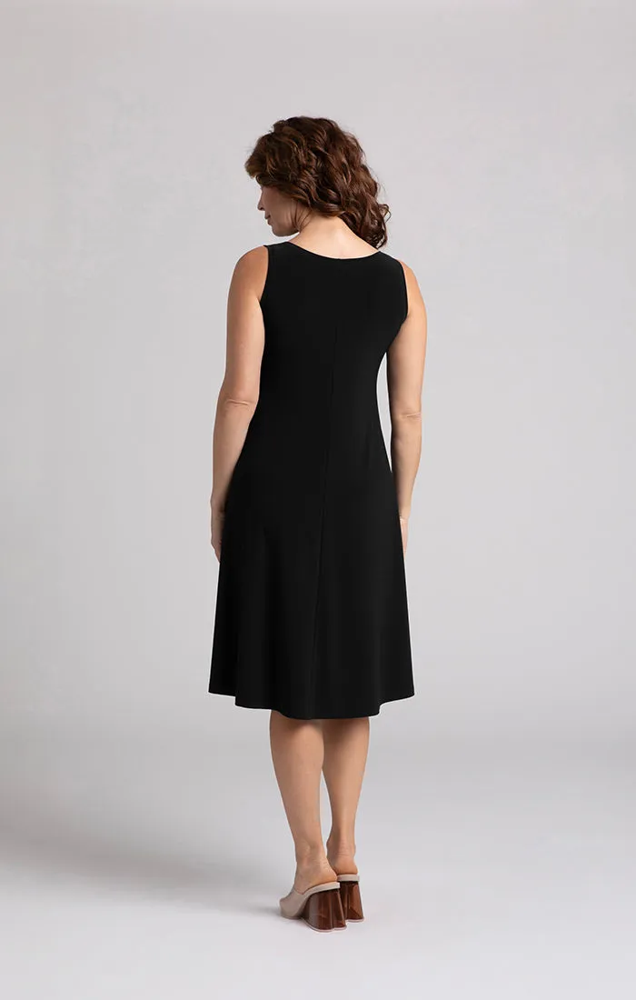 Sympli Nu Tank Dress Short - Black