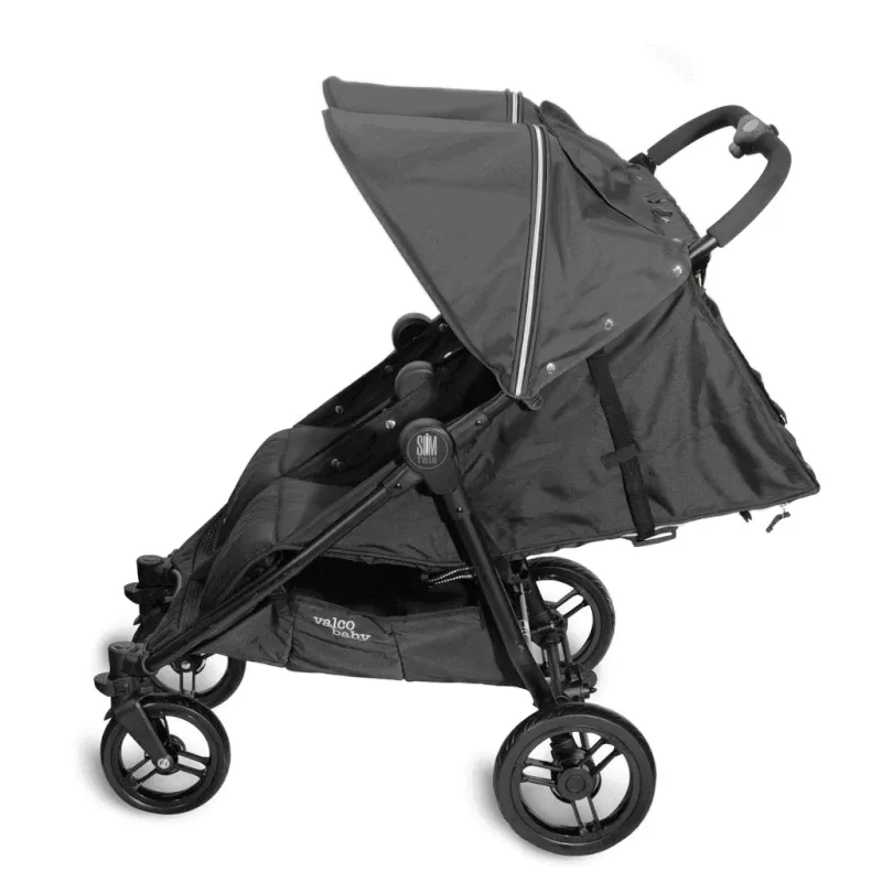 Valco Baby Slim Twin Sport 2024 Double Stroller with Bumper Bar-Sport Edition