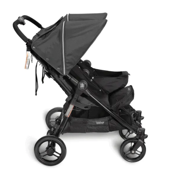 Valco Baby Slim Twin Sport 2024 Double Stroller with Bumper Bar-Sport Edition