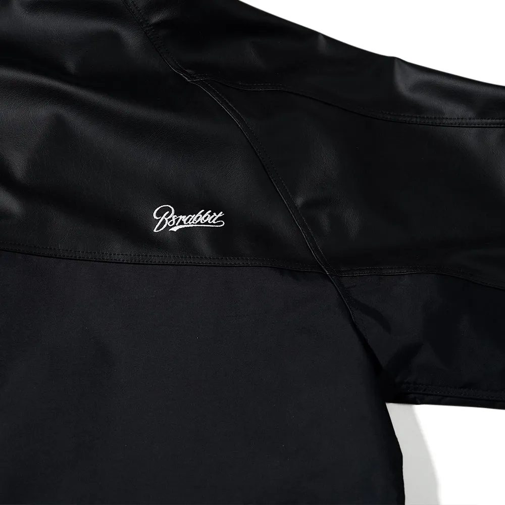 WIDE H HOODED JACKET BLACK