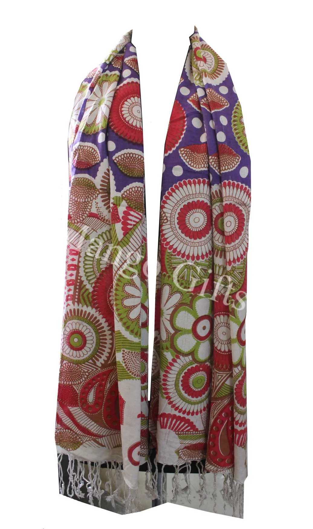 Women Fashion Scarf Tie-Dye Viscose Scarves Head wraps Colourful Exotic Wraps Lightweight Scarves for Spring Fall , Shawl Wrap