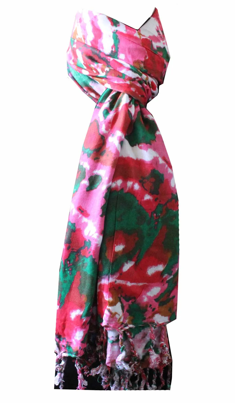 Women Fashion Scarf Tie-Dye Viscose Scarves Head wraps Colourful Exotic Wraps Lightweight Scarves for Spring Fall , Shawl Wrap