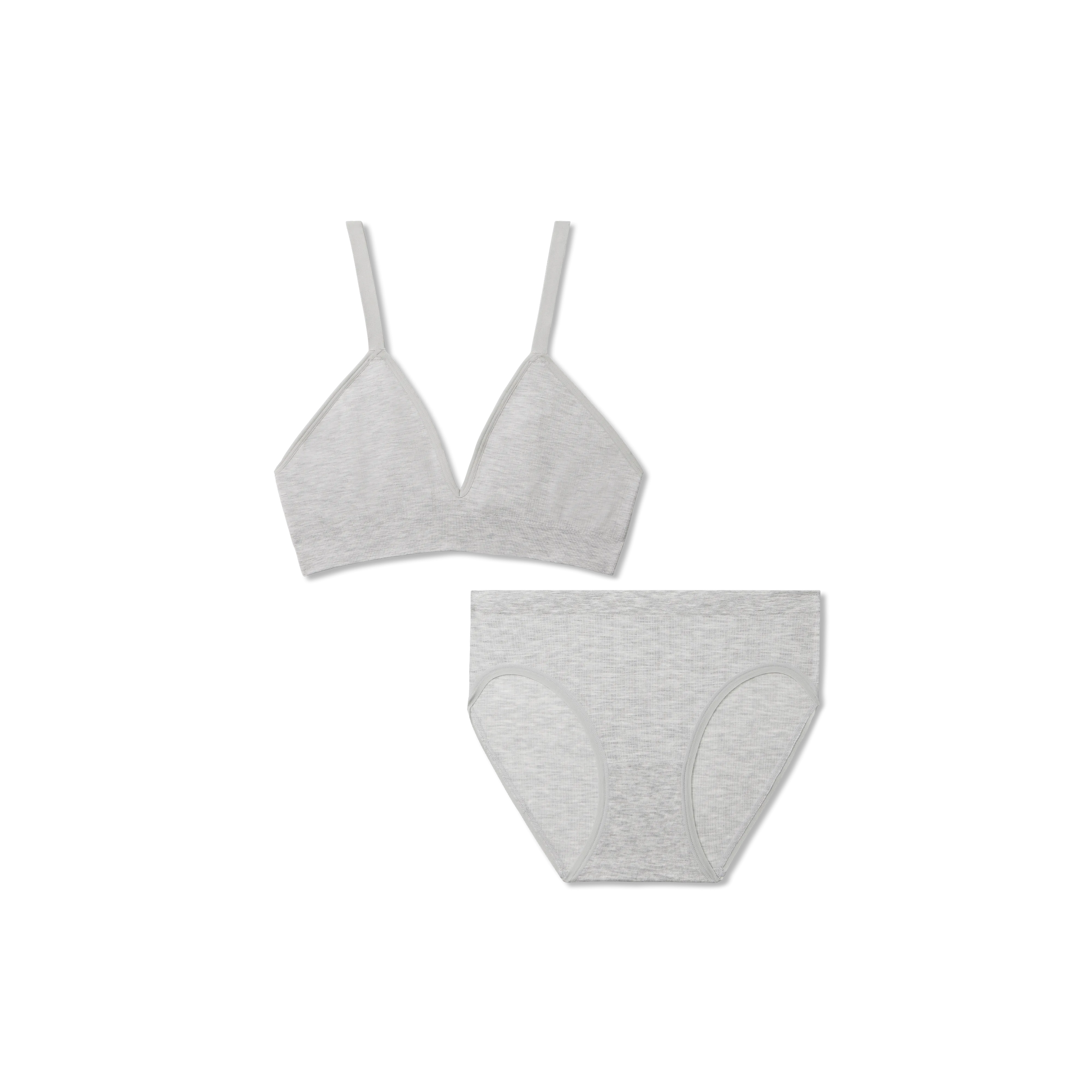 Women's Seamless Triangle Bralette   Brief